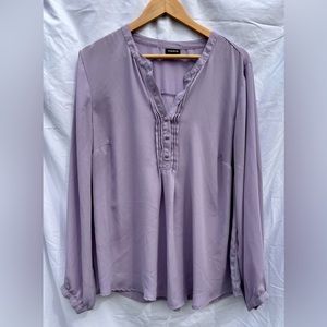 Torrid Size 2 Harper Georgette Pullover 3/4 Sleeve Blouse